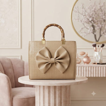 Elegant Beige Handbag